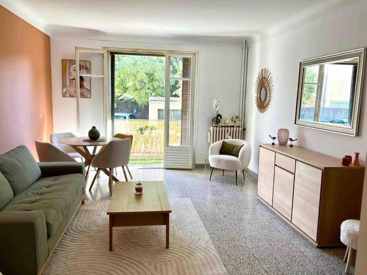 Bel Appartement Lumineux Et Calme A 10Min A Pied Du Centre Aix Avec Parking Et Air Conditionne Aix-en-Provence Eksteriør bilde